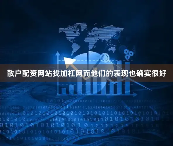 散户配资网站找加杠网而他们的表现也确实很好